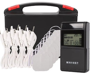 48-modus MH-1087 Vierkanaals <span class=keywords><strong>TENS</strong></span> Fysiotherapie-instrument Timingcontrole Acupuntmassage Nekspierstimulator USB Oplaadbaar - Product Image 6