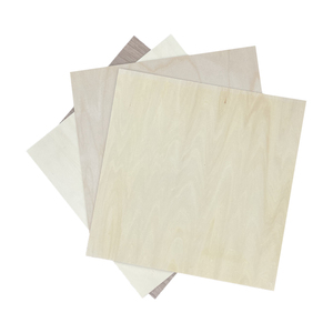 Planche de bois naturel 3MM Découpe laser de <span class=keywords><strong>contreplaqué</strong></span> commercial, bois de chêne, panneau de bois de bouleau pour l'artisanat 3D Puzzle Toys - Product Image 1