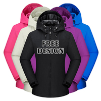 2025 vestes d'extérieur à impression personnalisée 100% Polyester grande taille simple mince imperméable et coupe-vent vestes bouffantes de pluie pour les femmes
