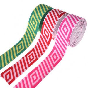 Bande élastique réglable personnalisée OEM, sous-vêtements en sergé rayé brodé, ceinture - Product Image 2