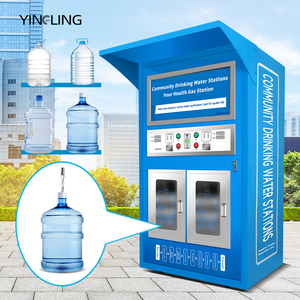 Customized Professional Commercial <strong>Water</strong> Vending Machine Community Store Raw <strong>Water</strong> <strong>Dispenser</strong> SDK Accepting Credit Card Coin - Product Image 1