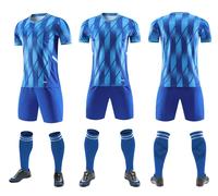 Maillot de football de sublimation personnalisé en polyester super respirant Ensemble de football de haute qualité pour l'entraînement en club