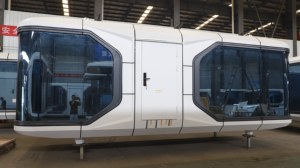 Casas Contenedor de Acero Modernas e Impermeables, Tipo Cápsula Apple de Lujo, Entrega Rápida en 30 Días, Directo de Fábrica, para Hoteles <span class=keywords><strong>Boutique</strong></span> - Product Image 4