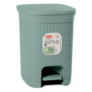 Pattumiera (20Lt) con pedal DOMUS HOME COLLECTION Té verde 90302 - Product Image 2