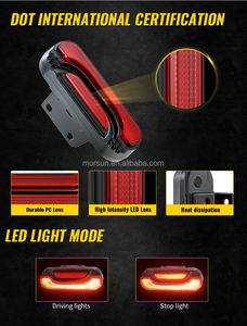 Luz trasera LED para ATV UTV, para <span class=keywords><strong>CAN</strong></span> <span class=keywords><strong>AM</strong></span> Defender HD5 HD8 HD10 2016-2019, <span class=keywords><strong>Can</strong></span>-<span class=keywords><strong>Am</strong></span> <span class=keywords><strong>Maverick</strong></span> Trail 800R, luz LED de conducción y paso - Product Image 3