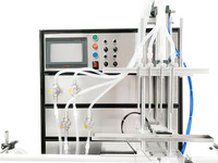 Machine de remplissage entièrement automatique pour 4 bouteilles, appareil de remplissage pour parfums, huile essentielle, liquide, modèle MAKWELL