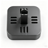 Pièces de boîte d'aromathérapie automobile en métal usiné sur mesure, coque de diffuseur d'air frais en alliage de zinc pour grille d'aération de voiture, clip de fixation pour grille d'aération