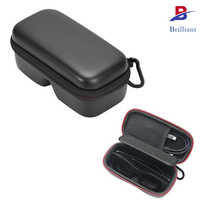 Étui de protection pour lunettes VR en EVA avec logo personnalisé, organiseur rigide portable pour casque de réalité virtuelle, rangement pour tous les kits de jeu