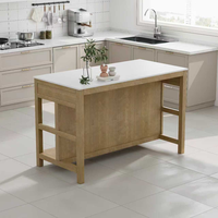 Nouvelle conception de buffet rustique, table console, armoire, îlot de cuisine pour la cuisine et la salle à manger