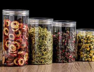 ราคาโรงงาน คุณภาพสูง ขายดี บรรจุภัณฑ์<span class=keywords><strong>อาหาร</strong></span> เกรด<span class=keywords><strong>อาหาร</strong></span> ขวดพลาสติกสำหรับผลไม้อบแห้ง ถังพลาสติก ขวดพลาสติกสำหรับคุกกี้ - Product Image 1