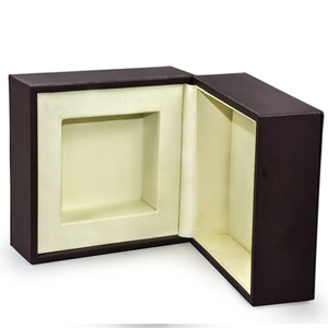 Logo personnalisé cadeau affichage OEM emballage stockage <span class=keywords><strong>luxe</strong></span> noir rigide carton papier boîte de <span class=keywords><strong>montre</strong></span> cas - Product Image 4