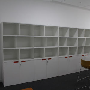 ארון ספרים מודולרי KALN בן 6 שכבות, לתלייה על קיר, ידידותי לסביבה, מעץ, לתצוגה במגוון, לריהוט ספרייה - Product Image 1