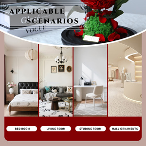 Nuevo Producto, Regalos Naturales para el Día de San Valentín, <span class=keywords><strong>Rosa</strong></span> en Forma de Corazón en Cúpula de Cristal, Caja de <span class=keywords><strong>Rosa</strong></span> <span class=keywords><strong>Eterna</strong></span>, Rosas Secas Personalizables en Cúpula, Regalo - Product Image 5