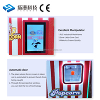 Machine à Popcorn Automatique Innovante et Compacte, Facile à Utiliser, à Fort Rendement, pour la Vente de Snacks dans les Centres Commerciaux, les Cinémas et les Parcs d'Attractions