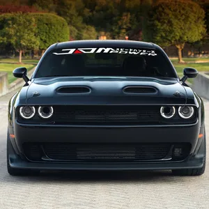JDM <strong>Japanese</strong> Racing Vinyl <strong>Decal</strong> for <strong>Car</strong> Windshield Waterproof Non-Fading Self-Adhesive <strong>Car</strong> Sticker Auto Decoration Accessories