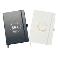 Cuaderno de Tapa Dura con Textura de Lámina Dorada Personalizada, Cuaderno de Papel PVC con Cubierta de Cuero PU, Diario A5, Banda Elástica, Lazo para Bolígrafo, Marcapáginas de Cinta, Regalo Empresarial