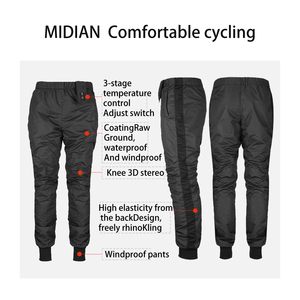 Itian <span class=keywords><strong>MIDIAN</strong></span> — pantalons de vélo résistants à l'eau, équipement de moto, sweat à capuche en maille, protection externe, 12V - Product Image 2