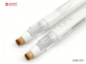 หลอดพลาสติก PE สีขาวบริสุทธิ์ รูปทรงปากกา สำหรับบรรจุยาทาเล็บ แบบบีบได้ ฝาเกลียว พร้อมหัวแปรง สำหรับบรรจุภัณฑ์งานศิลปะบนเล็บ - Product Image 6