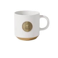 Mug à café en porcelaine de luxe rétro européen, logo personnalisé, compatible lave-vaisselle et micro-ondes, poignée ergonomique, cadeau d'affaires, vente en gros