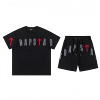 Ensemble de t-shirts classiques haut de gamme pour hommes et femmes, mode estivale, à manches courtes, ensemble de sport pour hommes
