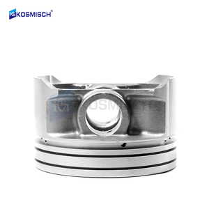 Bộ piston tiêu chuẩn OEM 81.5mm 4G94-0.50 cho động cơ xăng MITSUBISHI, mã OEM MD375975, mạ thiếc, thay thế bộ piston 4G94 - Product Image 1