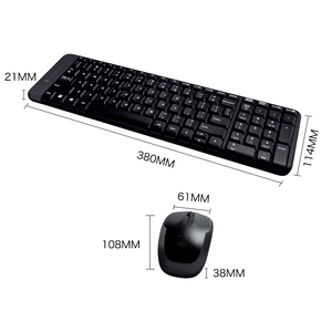 Teclado y Ratón Inalámbricos Compactos Originales Mk220 2.4g y Set de Teclado y Ratón Inalámbricos Mk220 - Product Image 3