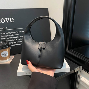 批发设计师品牌时尚女士单肩包 <span class=keywords><strong>2026</strong></span> 新款可爱女式皮革手袋带拉链 - Product Image 4