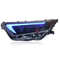 Feux de voiture pour Toyota RAV4, projecteur de phare, lentille, 2018 2019 2020 2021, signal dynamique, phare LED, accessoires automobiles