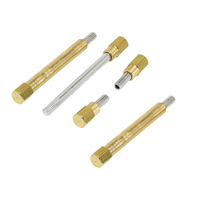 Extensions de bol de carburateur en acier inoxydable poli OEM, vis à tête hexagonale, compatibles avec le carburateur S&S Super EG