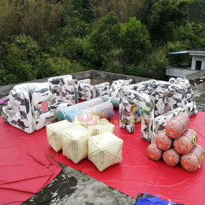 Juego de tiro deportivo al aire libre, equipo de laser tag, paintball, búnkeres inflables para niños - Product Image 5