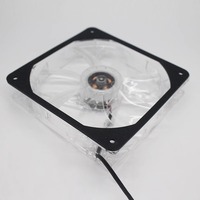 Ventilateur de refroidissement pour boîtier PC 8/9/12/14CM, coussin anti-vibration, réduction du bruit, joint en caoutchouc silicone absorbant les chocs