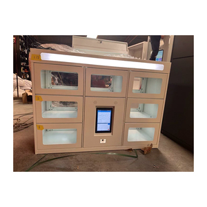 Lemari Pengambilan Makanan Pintar Dua Sisi, Kabinet Loker Elektronik Sistem Bahasa Inggris, Dapat Disesuaikan - Product Image 6