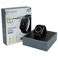 Montre Hw11 ultra Pro avec écran AMOLED de 2,05 pouces, batterie de 550 mAh, WearFit Pro, NFC, ChatGPT, Dynamic Island