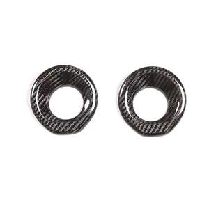 Аксессуары для интерьера из углеродного волокна, декоративная панель для автомобильных дверей, крышка динамика для Toyota <span class=keywords><strong>Supra</strong></span> A90 A91 GR 2019-2024 - Product Image 5