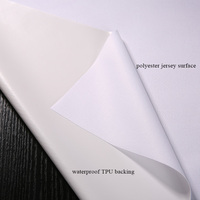 Tela laminada suave, impermeable, lavable, reutilizable e hipoalergénica, tela de poliéster para pañales y toallas sanitarias