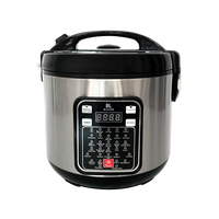Cuisinière à riz multifonction électrique numérique sans fil 32 en 1, prix d'usine, contrôle de la température, couvercle en verre