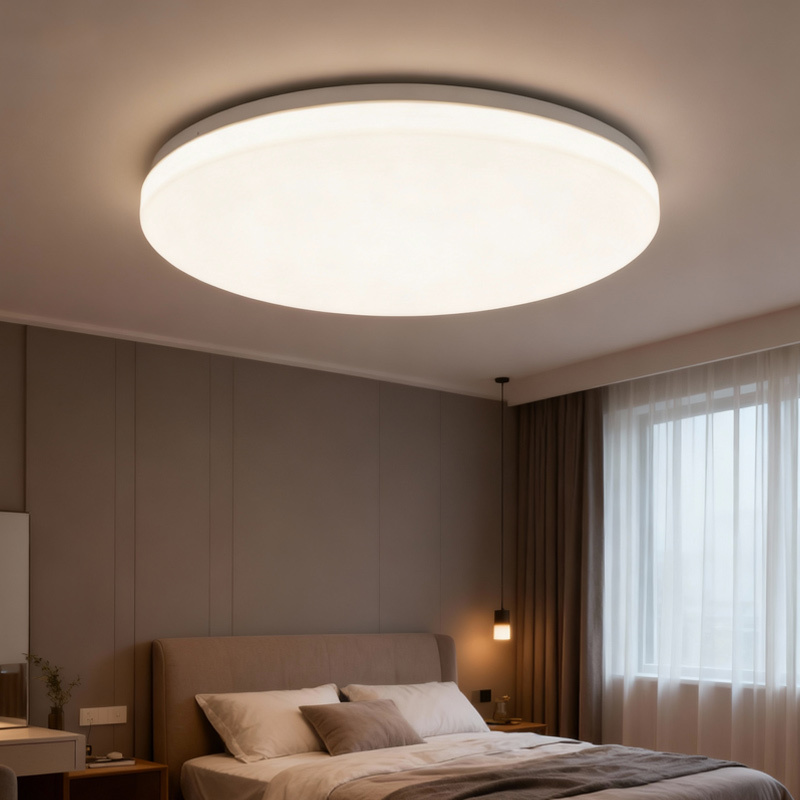 Living Bedroom Proof Round Remote Control Led Ceiling Lights Modern Home LED Ceiling Lamp