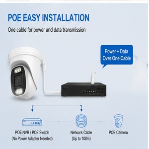 กล้องวงจรปิด PTZ ติดตามอัตโนมัติ ความละเอียด 5MP ซูมออปติคอล 30 เท่า กล้องวงจรปิด IP PTZ แบบไร้สาย ความละเอียด 4K พร้อมระบบตรวจจับความเคลื่อนไหวด้วย AI - Product Image 2