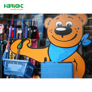 Highbright Stackable Retail Shopping <b>Tote</b> with Comfortable Grip & Spacious Interior - Product Image 6