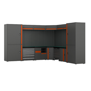 Garage Solution Pro Établi <span class=keywords><strong>en</strong></span> acier inoxydable et <span class=keywords><strong>bois</strong></span> Grande boîte à <span class=keywords><strong>outils</strong></span> d'atelier amovible avec planche à repasser pour le rangement des <span class=keywords><strong>outils</strong></span> - Product Image 1