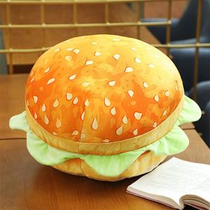 Peluche Hamburger de Dessin Animé, Jouet en Peluche Alimentaire, Coussin en Forme de Nourriture, Cadeaux d'Anniversaire pour Enfants - Product Image 5