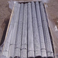 Fil de suspension en treillis d'acier galvanisé renforcé 4 mm, service de découpe, pour suspension de plafond et serre, 50-100 pièces/lot