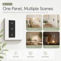 Interrupteur intelligent Matter à écran tactile, contrôle central, produits pour la maison intelligente, automatisation domestique, panneau de commande pour la maison intelligente, pour bureau, hôtel