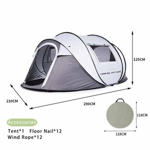 Nueva Carpa de Playa Portátil 2025, Sombrilla Automática de Apertura Rápida, Carpa de Camping con Bolsa de Transporte, Nueva Carpa 2025 - Product Image 6