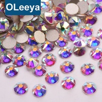 Piedras de Cristal 2088 de Alta Calidad al por Mayor, Sin Fijación en Caliente, SS20, 16 Facetas, para Vestidos de Novia