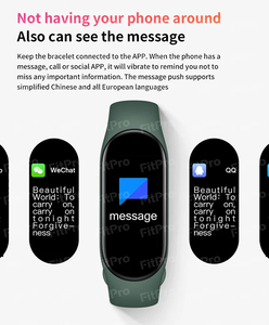 Livraison directe usine – Bracelet connecté populaire Mi Band 6 <span class=keywords><strong>7</strong></span>, Montre intelligente M5 M6 M7, Bracelet de fitness intelligent, Bracelet connecté Mi M7, Montre connectée M7 - Product Image 5