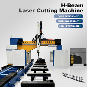 Machine de découpe laser entièrement automatique pour tubes, équipée d'un stabilisateur de tension, d'un mandrin <span class=keywords><strong>Cantini</strong></span>, pour la découpe de poutres en H et d'acier de formes spéciales - Product Image 6