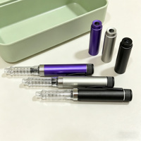Boîte de rangement pour stylo à injection étanche, étui de transport durable en EVA avec poche en filet pour accessoires