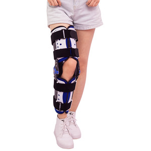 Soporte de Fijación para Rodilla Azul Ajustable para Estabilidad Articular Unisex - Product Image 2