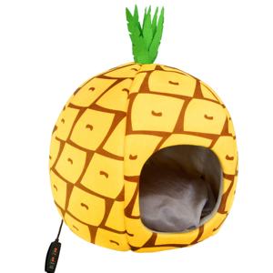 Invierno calentado gato malo semicerrado invierno cálido USB calefacción eléctrica mascota gato Mat Villa dibujos animados perro cama - Product Image 1